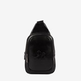 Gentleman Black Leather Sling Bag SKU 18320416.01 #color_black