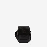 Cavalinho Gentleman Black Leather Traveler Crossbody Bag SKU 18320488.01 #color_black