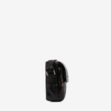 Cavalinho Gentleman Black Leather Traveler Crossbody Bag SKU 18320488.01 #color_black