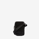 Cavalinho Gentleman Black Leather Traveler Crossbody Bag SKU 18320488.01 #color_black