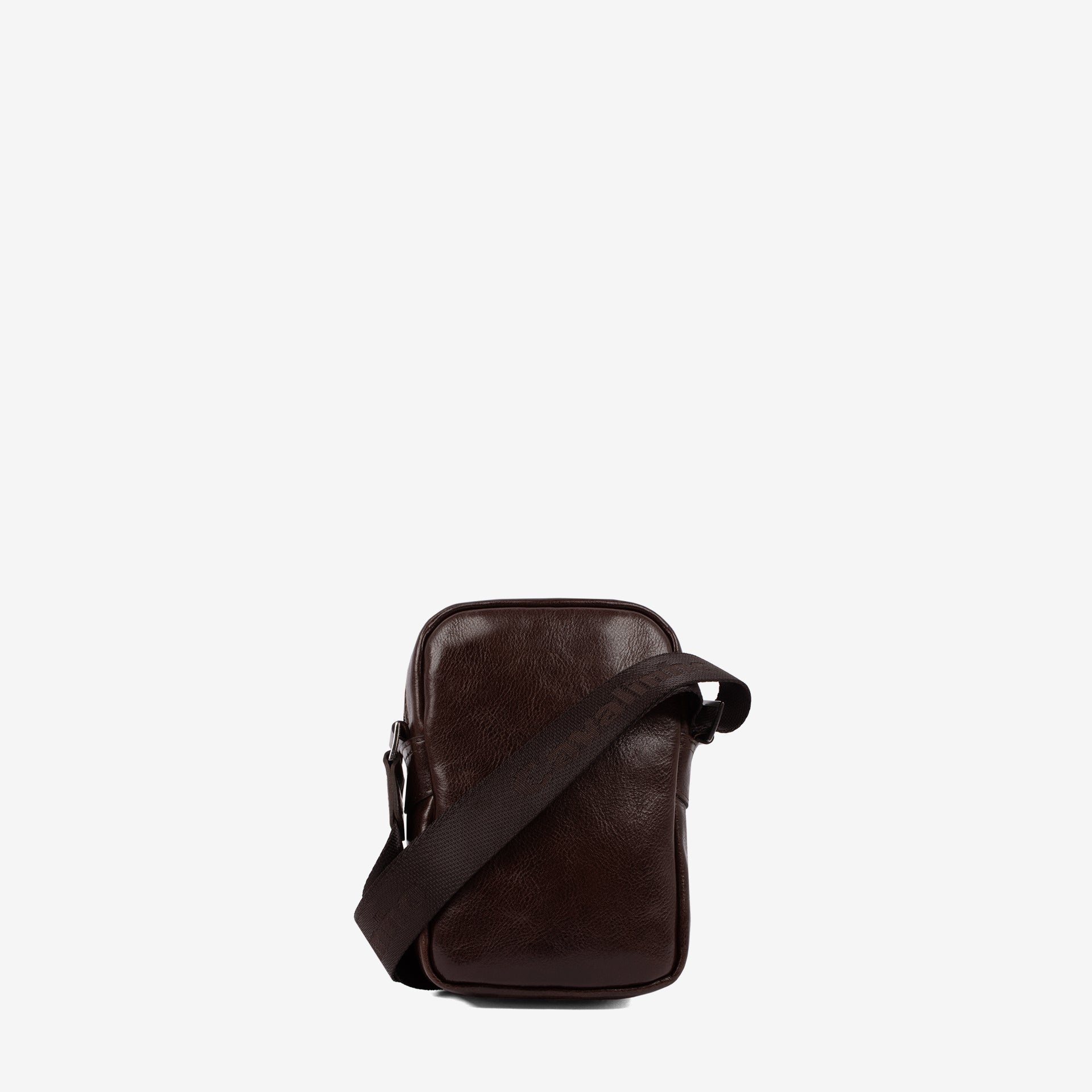 Cavalinho Gentleman Brown Leather Traveler Crossbody Bag SKU 18320488.02 #color_brown