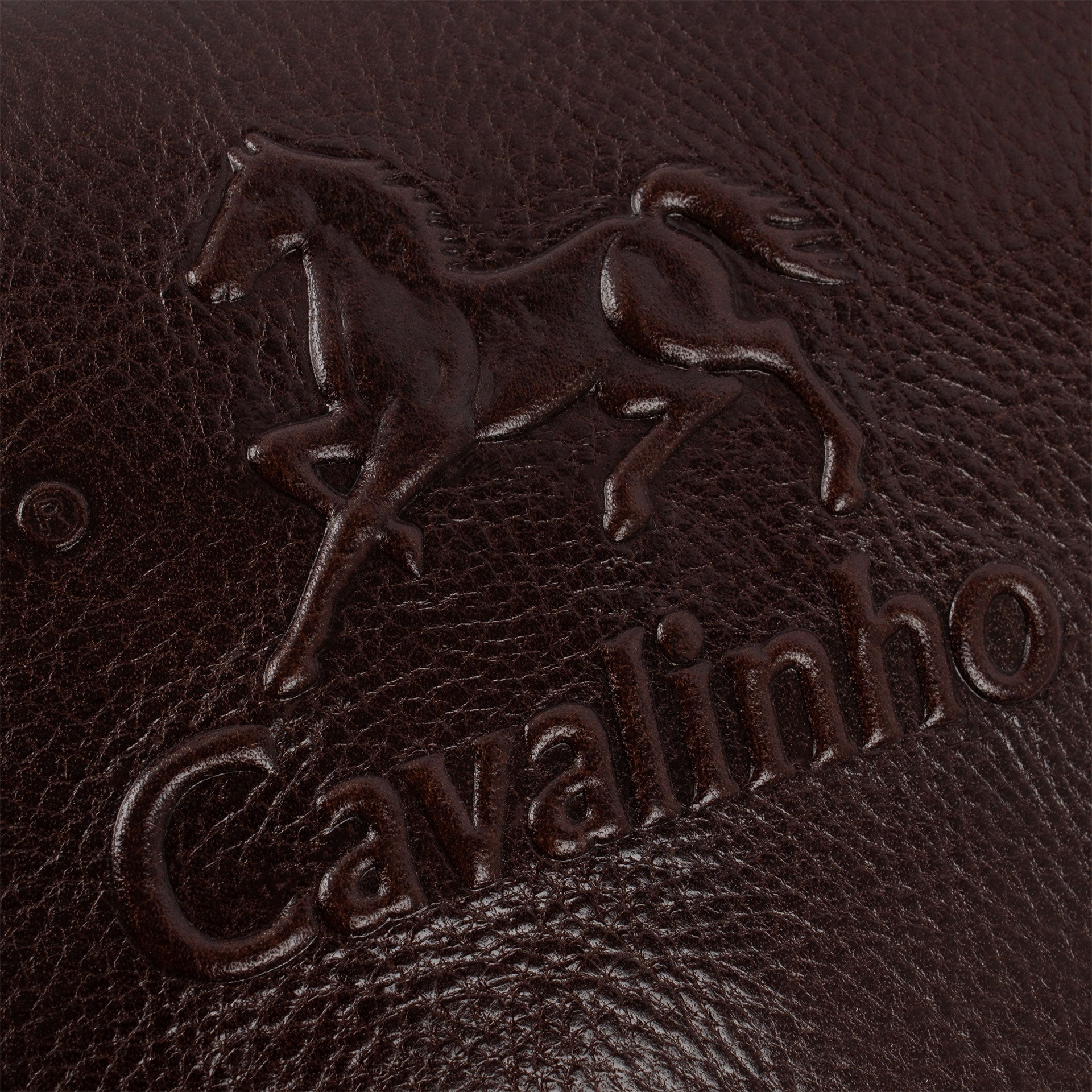 Cavalinho Gentleman Brown Leather Traveler Crossbody Bag SKU 18320488.02 #color_brown
