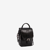 Cavalinho Gentleman Black Leather Traveler Crossbody Handbag SKU 18320590.01 #color_black