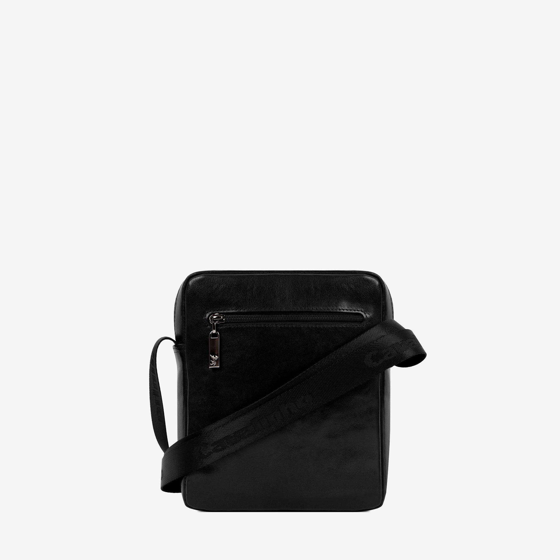 Cavalinho Gentleman Black Leather Traveler Crossbody Bag SKU 18320632.01 #color_black
