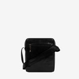 Cavalinho Gentleman Black Leather Traveler Crossbody Bag SKU 18320632.01 #color_black