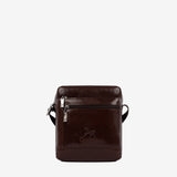 Cavalinho Gentleman Brown Leather Traveler Crossbody Bag SKU 18320632.02 #color_brown