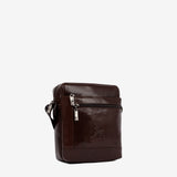 Cavalinho Gentleman Brown Leather Traveler Crossbody Bag SKU 18320632.02 #color_brown