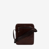 Cavalinho Gentleman Brown Leather Traveler Crossbody Bag SKU 18320632.02 #color_brown