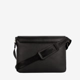 Cavalinho El Cavaleiro Black Leather Messenger Bag SKU 18330065.01 #color_black