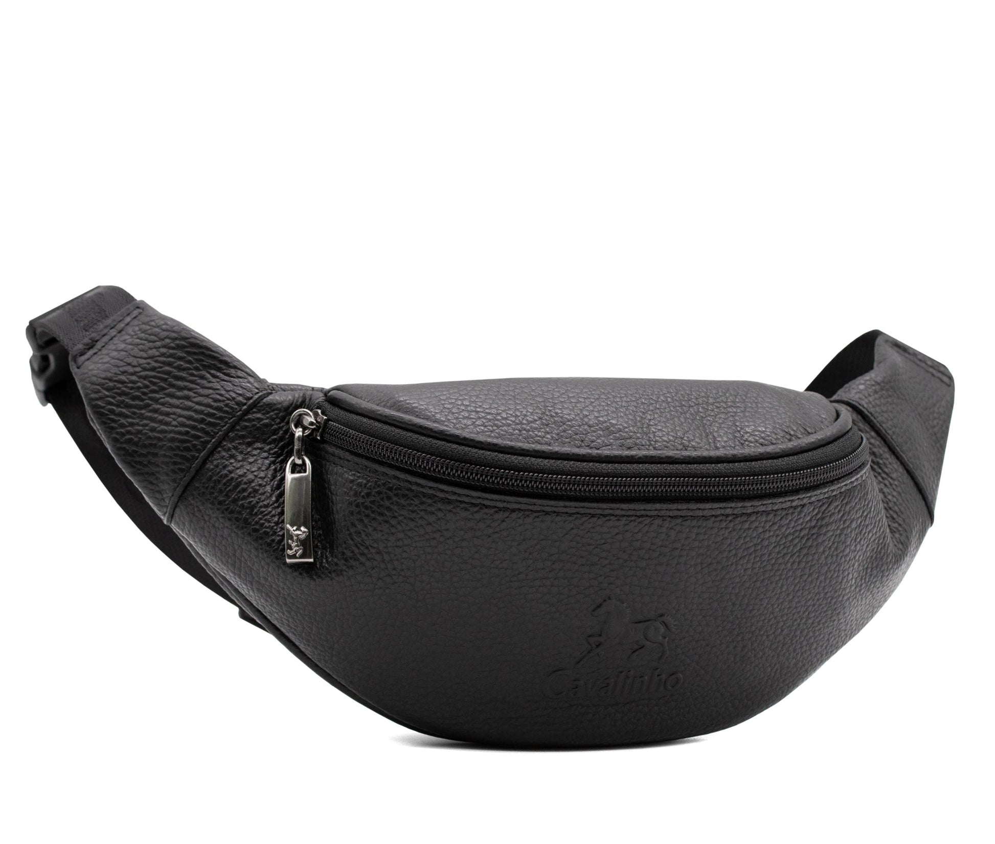 Cavalinho El Cavaleiro Leather Sling Bag - Black - 18330219.01_2