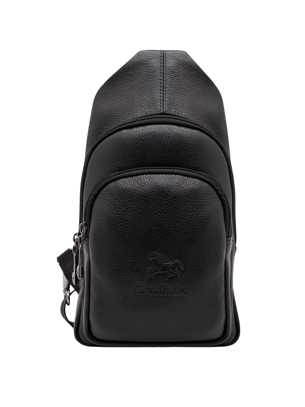 Cavalinho El Estribo Leather Sling Bag SKU 18040540.01 #color_black