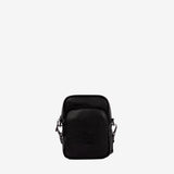 Cavalinho El Cavaleiro Black Leather Traveler Crossbody Bag SKU 18330542.01 #color_black
