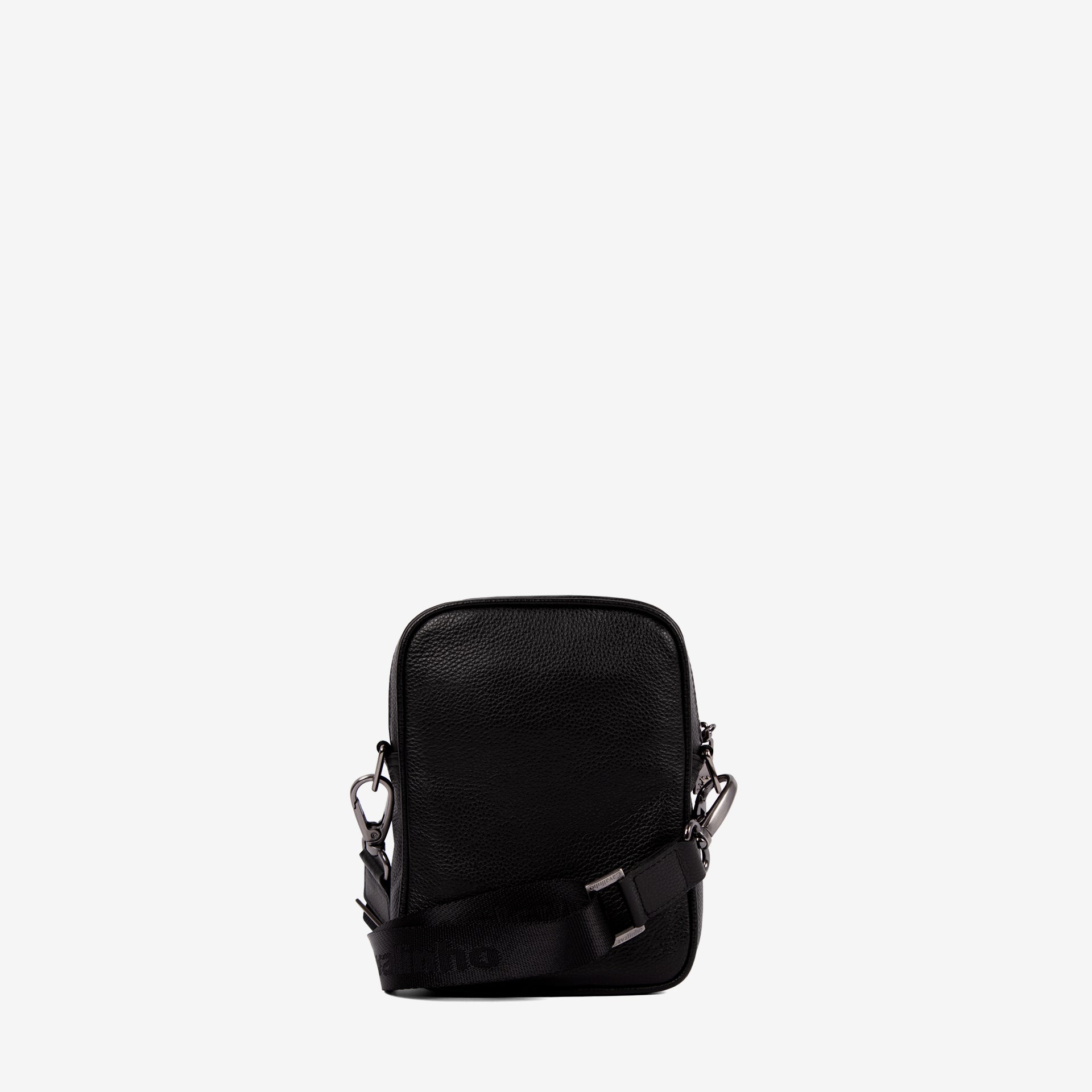 Cavalinho El Cavaleiro Black Leather Traveler Crossbody Bag SKU 18330542.01 #color_black