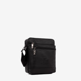 Cavalinho El Cavaleiro Black Leather Traveler Crossbody Bag SKU 18330632.01 #color_black