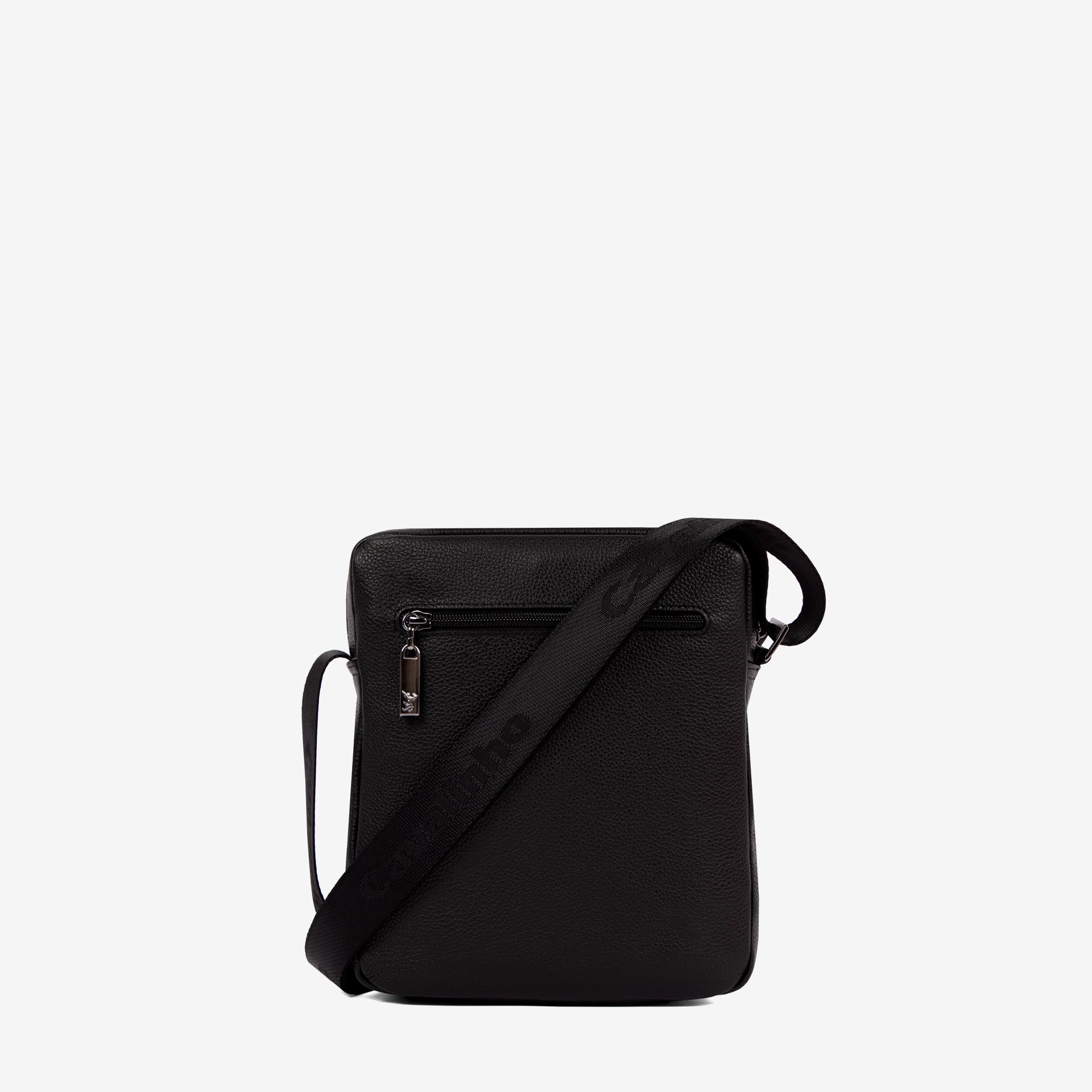 Cavalinho El Cavaleiro Black Leather Traveler Crossbody Bag SKU 18330632.01 #color_black