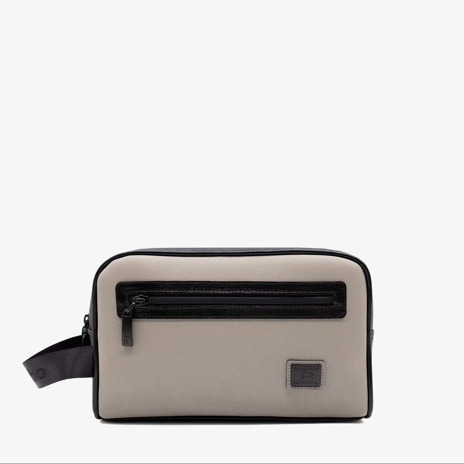 Cavalinho Club Toiletry Bag SKU 18360433.07 #color_black / Tan