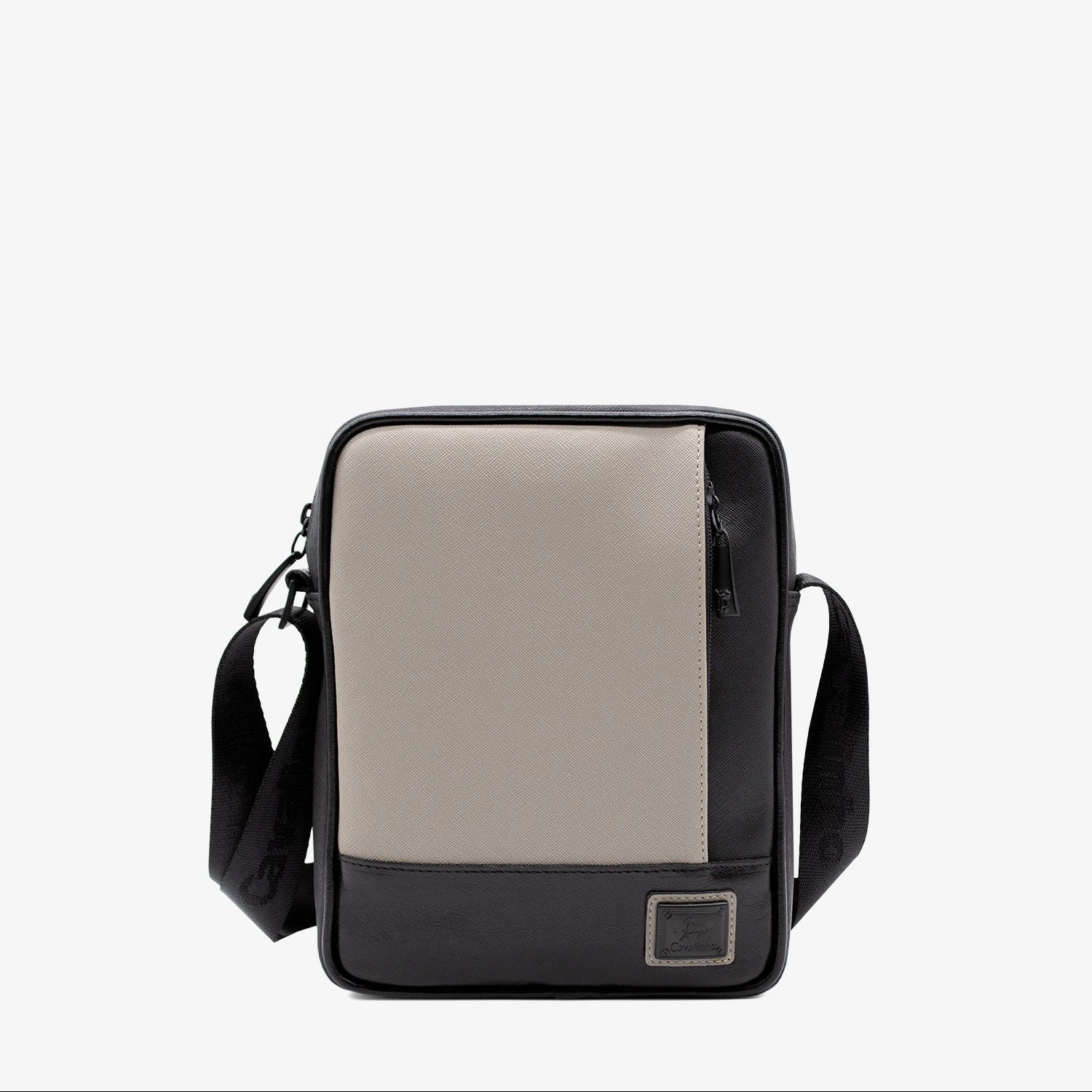 Cavalinho Club Traveler Crossbody Bag SKU 18360499.07 #color_black / tan