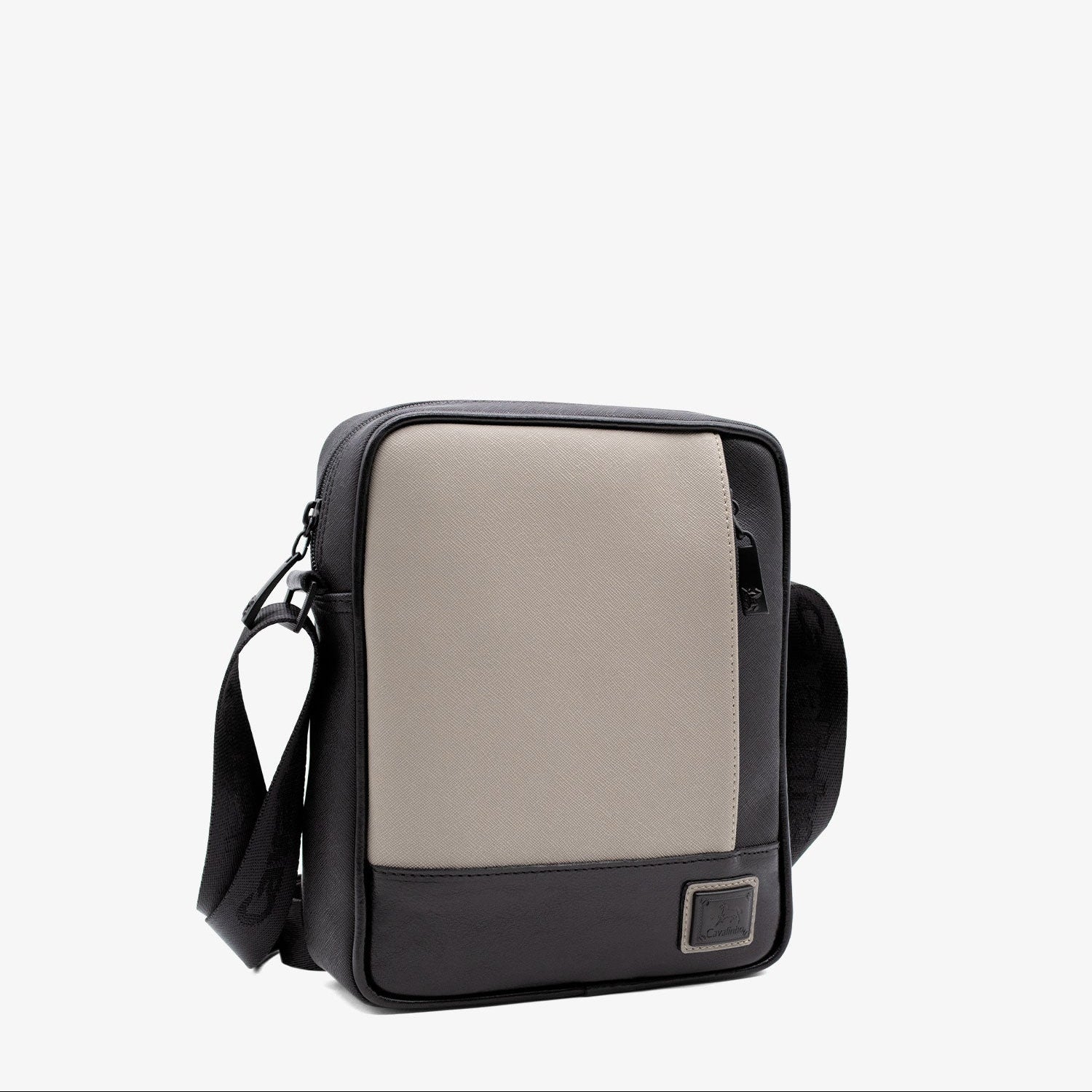 Cavalinho Club Traveler Crossbody Bag SKU 18360499.07 #color_black / tan