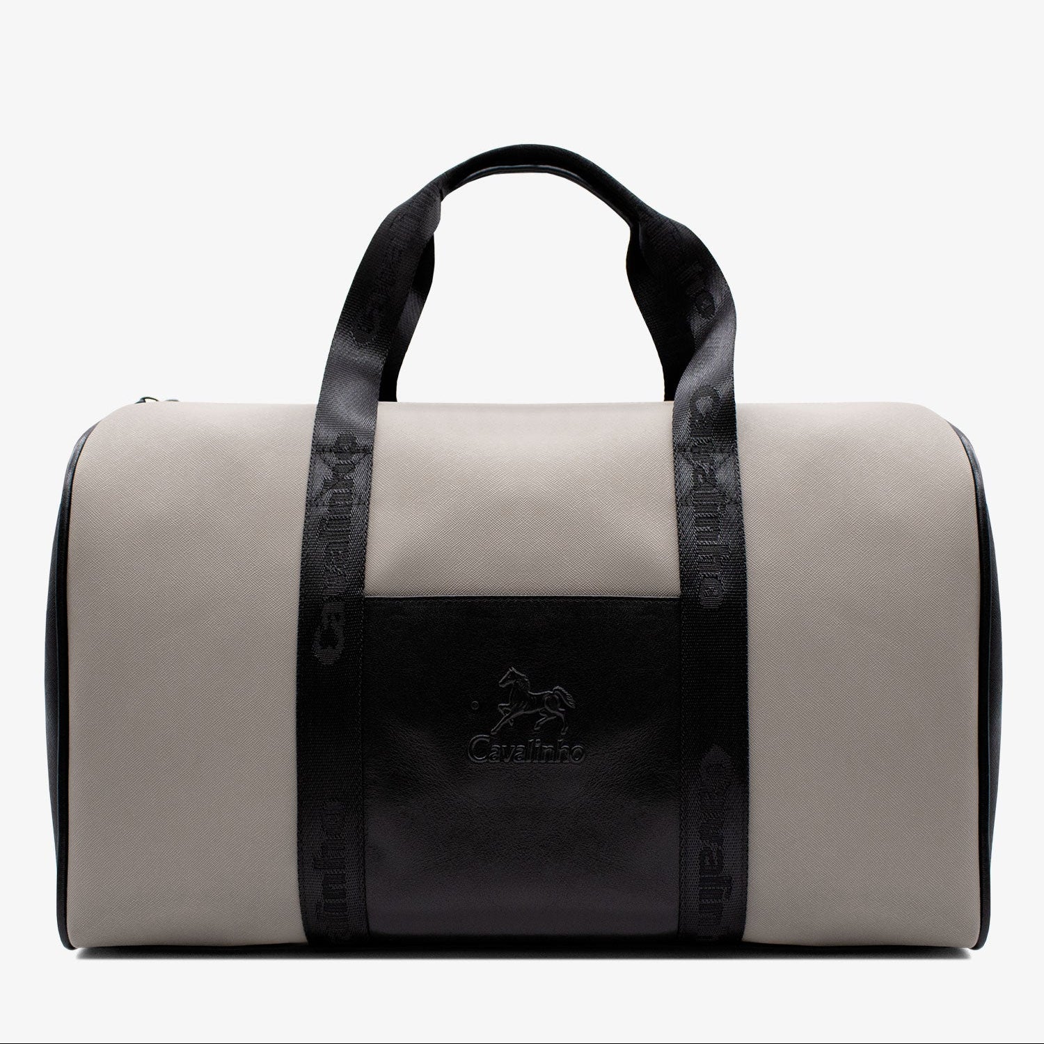 Cavalinho Cavalinho Club Travel Duffle Bag SKU 18360500.07 #color_Black / Tan