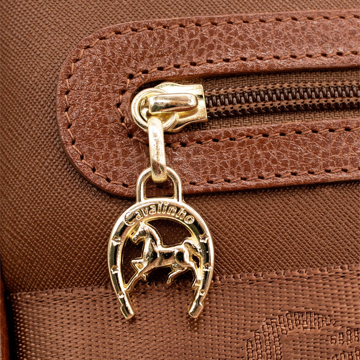 Cavalinho Cavalinho Club Small Backpack for Women SKU 18370419.20 #color_DarkBrown / SaddleBrown