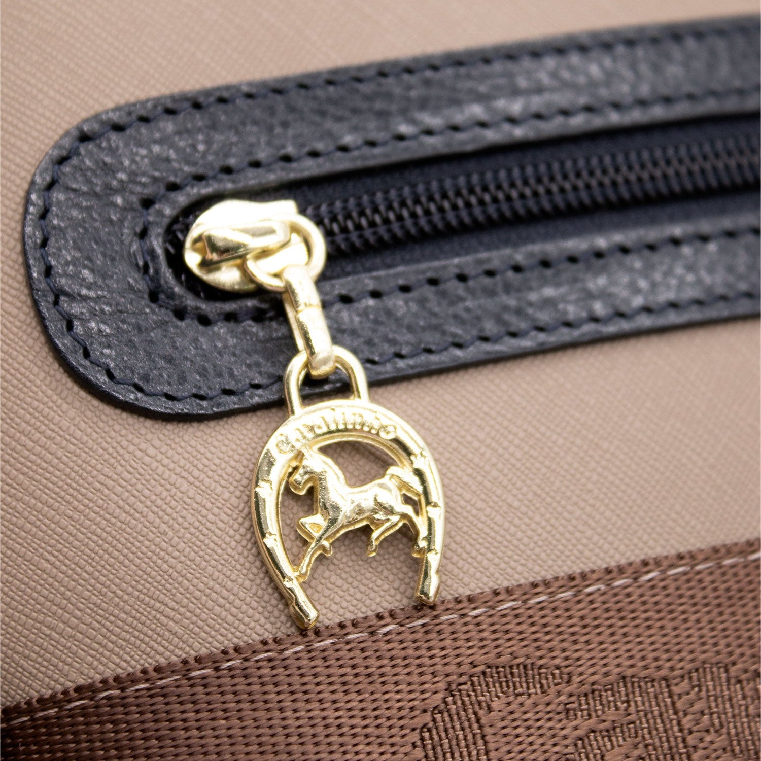 Cavalinho Cavalinho Club Small Backpack for Women SKU 18370419.22 #color_DarkNavy / Tan