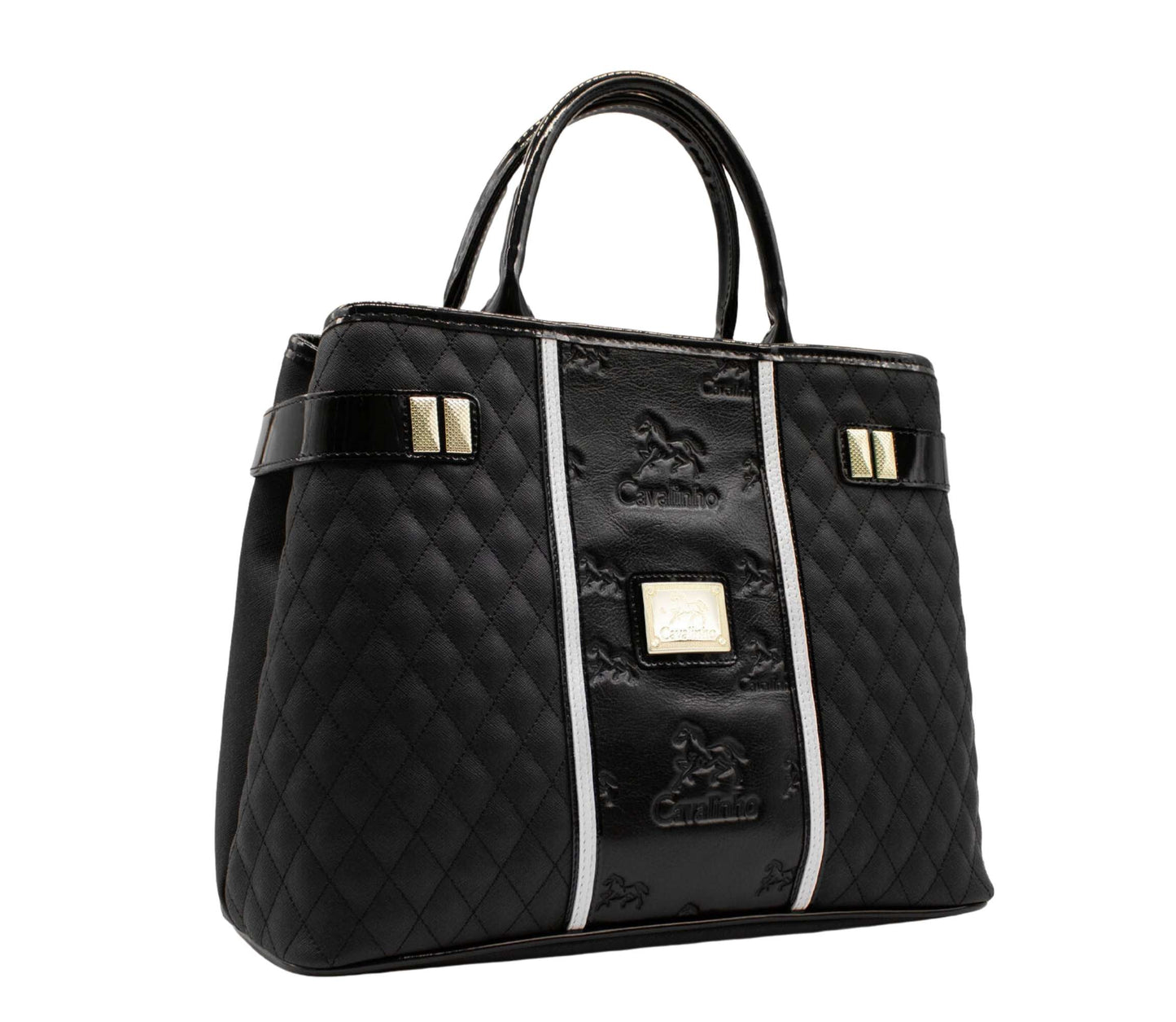 Cavalinho Royal Handbag - Black and White - 18390145.21.99_2