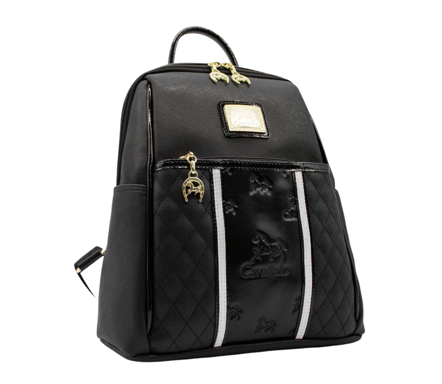 Cavalinho Royal Backpack - Black and White - 18390249.21.99_2