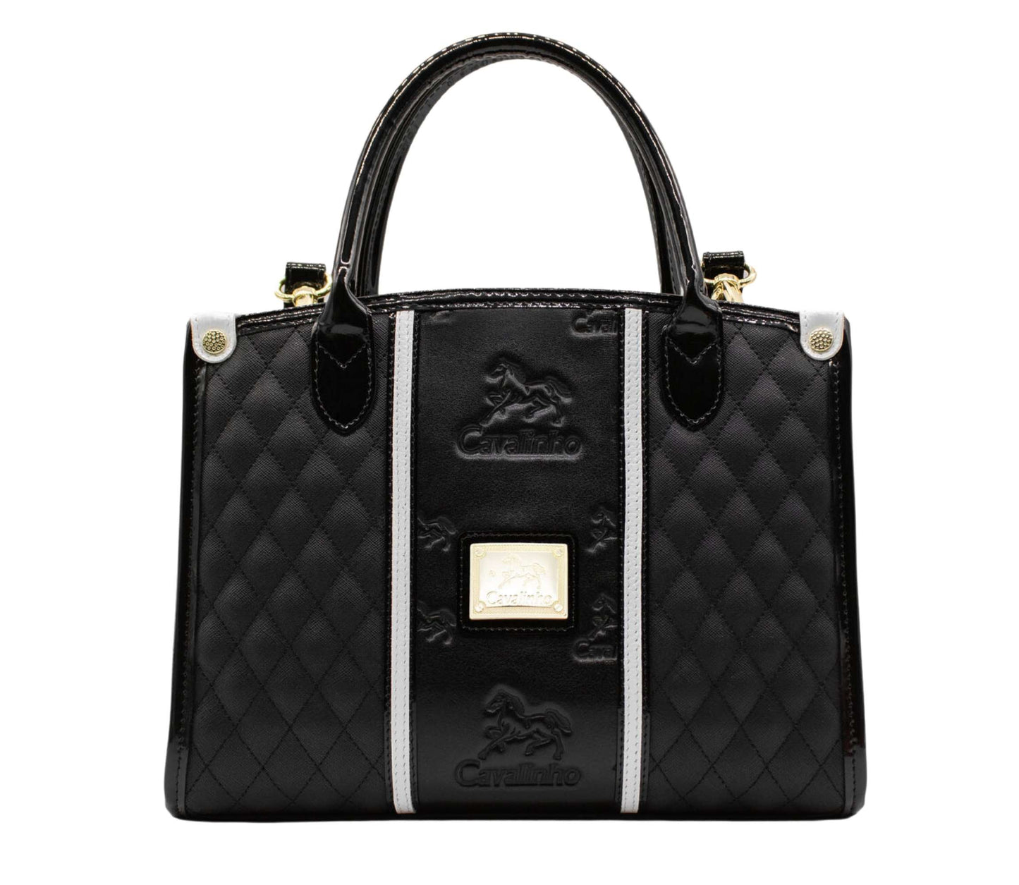 Cavalinho Royal Handbag - Black and White - 18390480.21.99