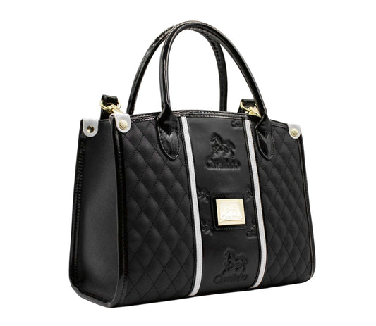 Cavalinho Royal Handbag - Black and White - 18390480.21.99_2
