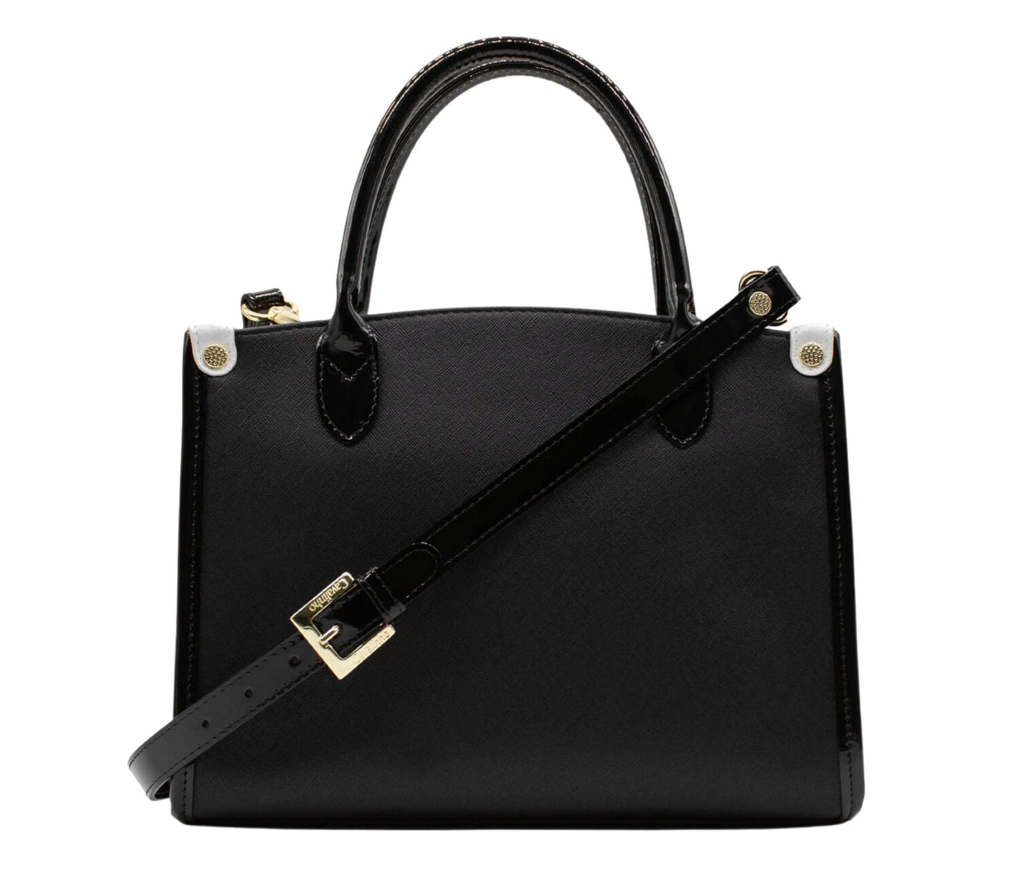#color_ Black and White | Cavalinho Royal Handbag - Black and White - 18390480.21.99_3