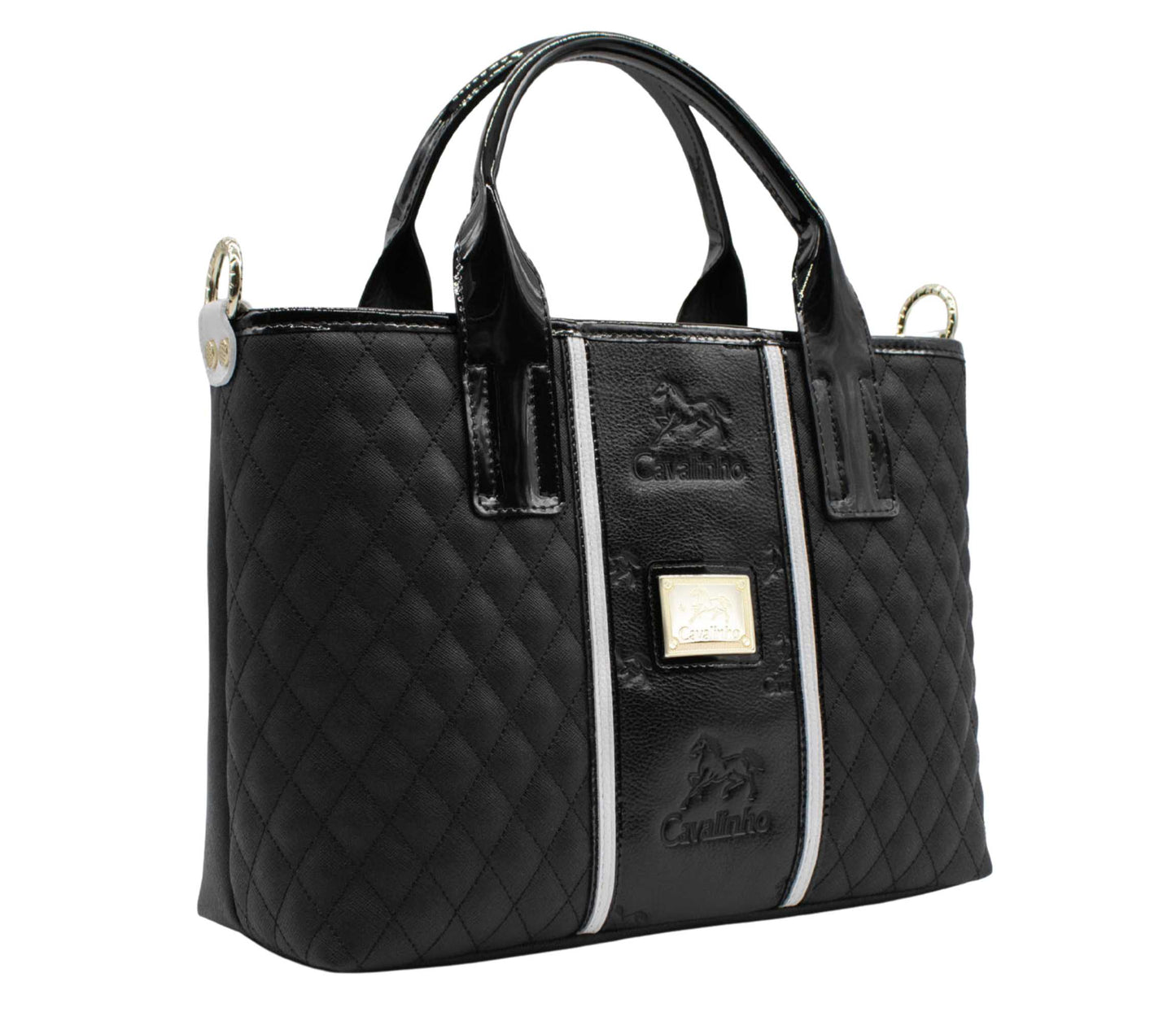 Cavalinho Royal Handbag - Black and White - 18390493.21.99_2
