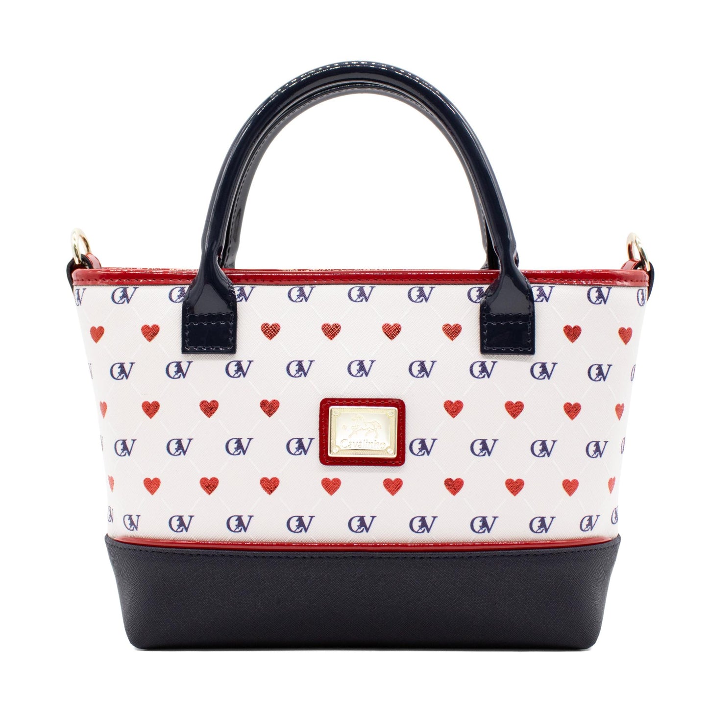 Cavalinho Love Yourself Mini Handbag - Navy / White / Red - 18440243.22_1
