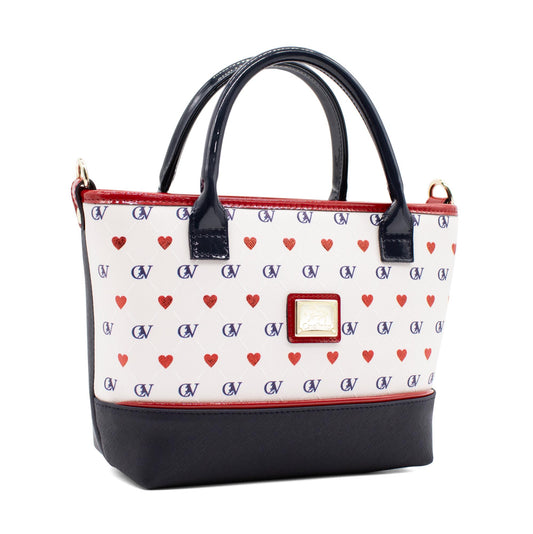Cavalinho Love Yourself Mini Handbag - Navy / White / Red - 18440243.22_2