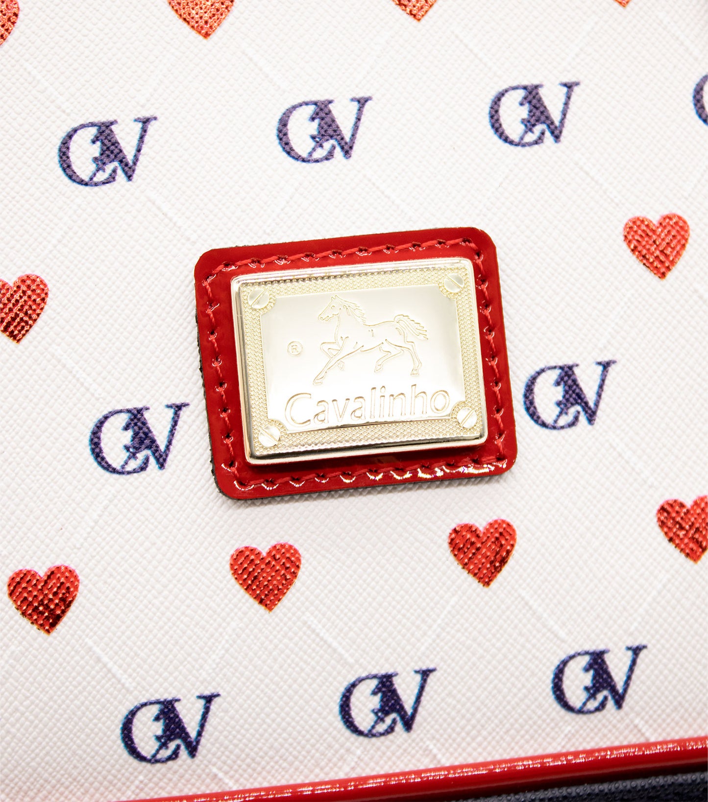 Cavalinho Love Yourself Mini Handbag - Navy / White / Red - 18440243.22_P04