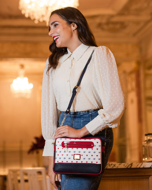 #color_ Navy White Red | Cavalinho Love Yourself Crossbody Bag - Navy White Red - 18440251.22LifeStyle