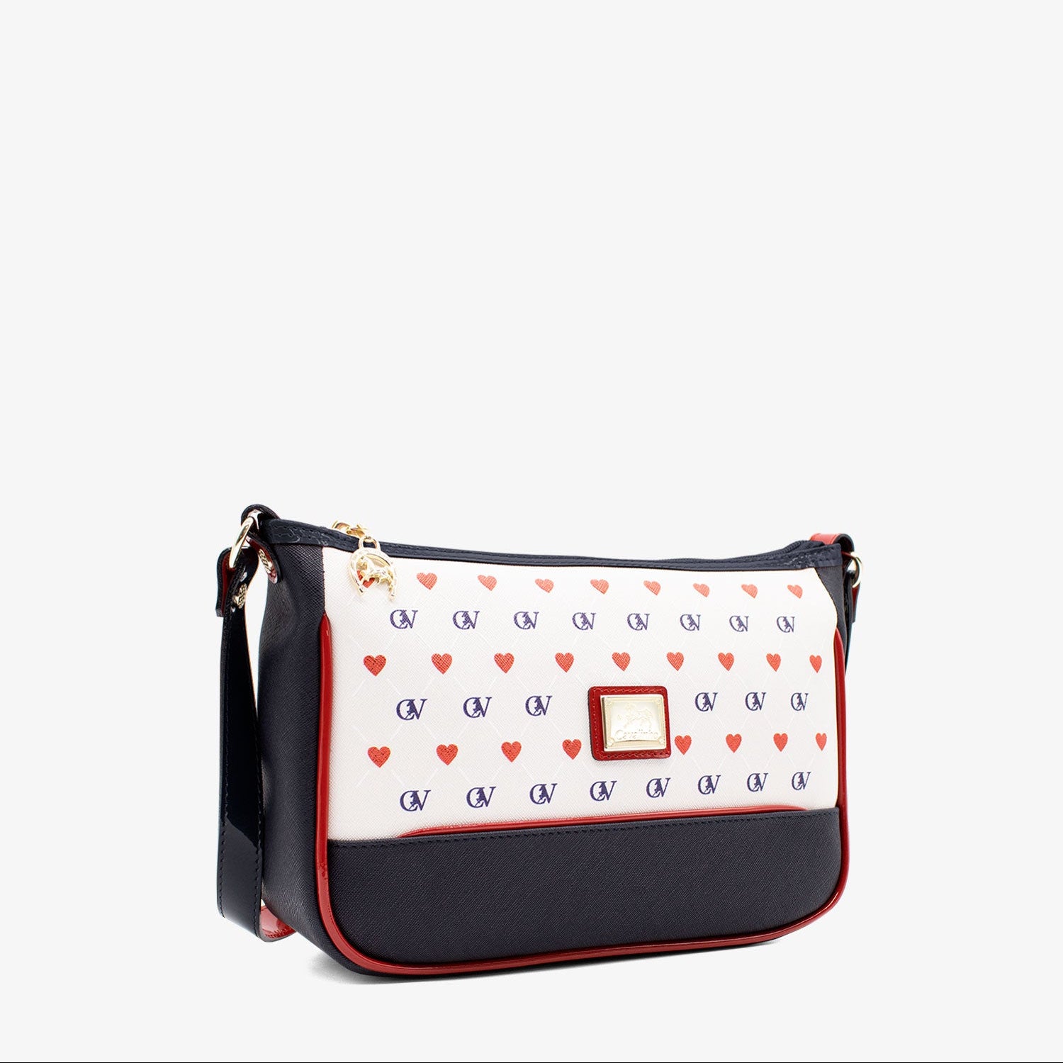 Cavalinho Love Yourself Crossbody Bag SKU 18440473.22 #color_Navy / White / Red