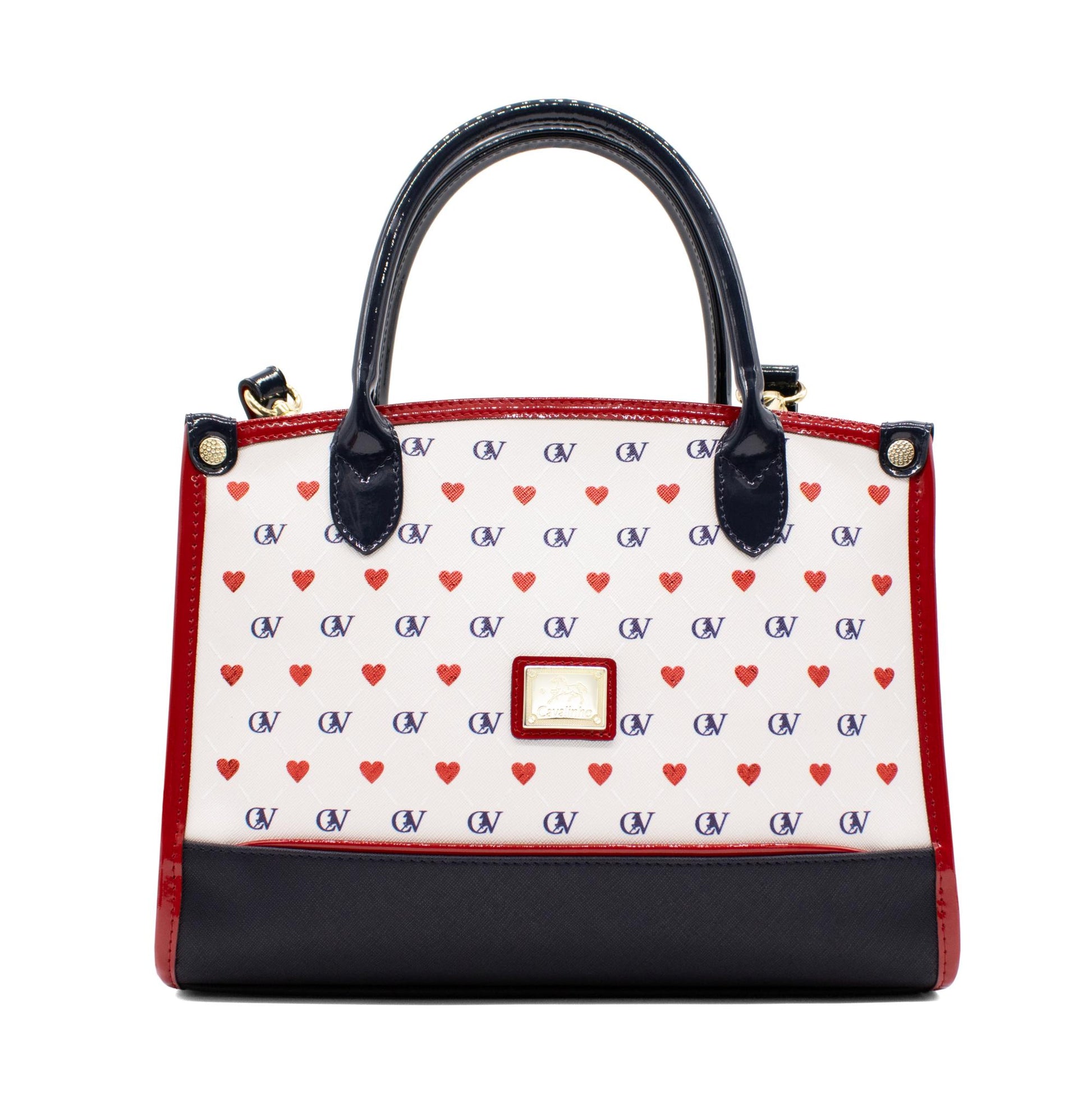 Cavalinho Love Yourself Handbag - Navy / White / Red - 18440480.22_1