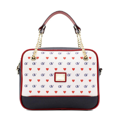 Cavalinho Love Yourself Handbag - Navy / White / Red - 18440512.22_1