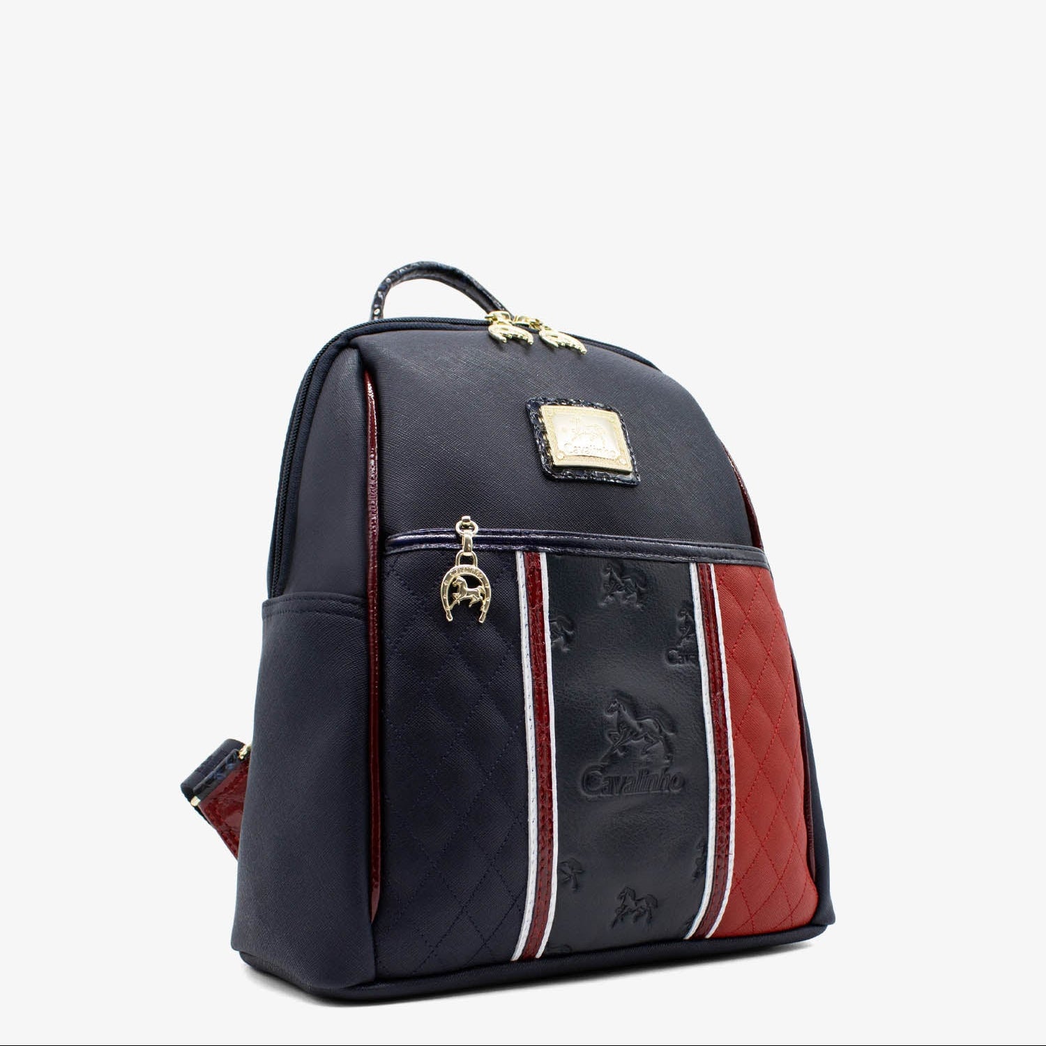 Cavalinho Prestige Backpack SKU 18450249.22 #color_Navy / White / Red