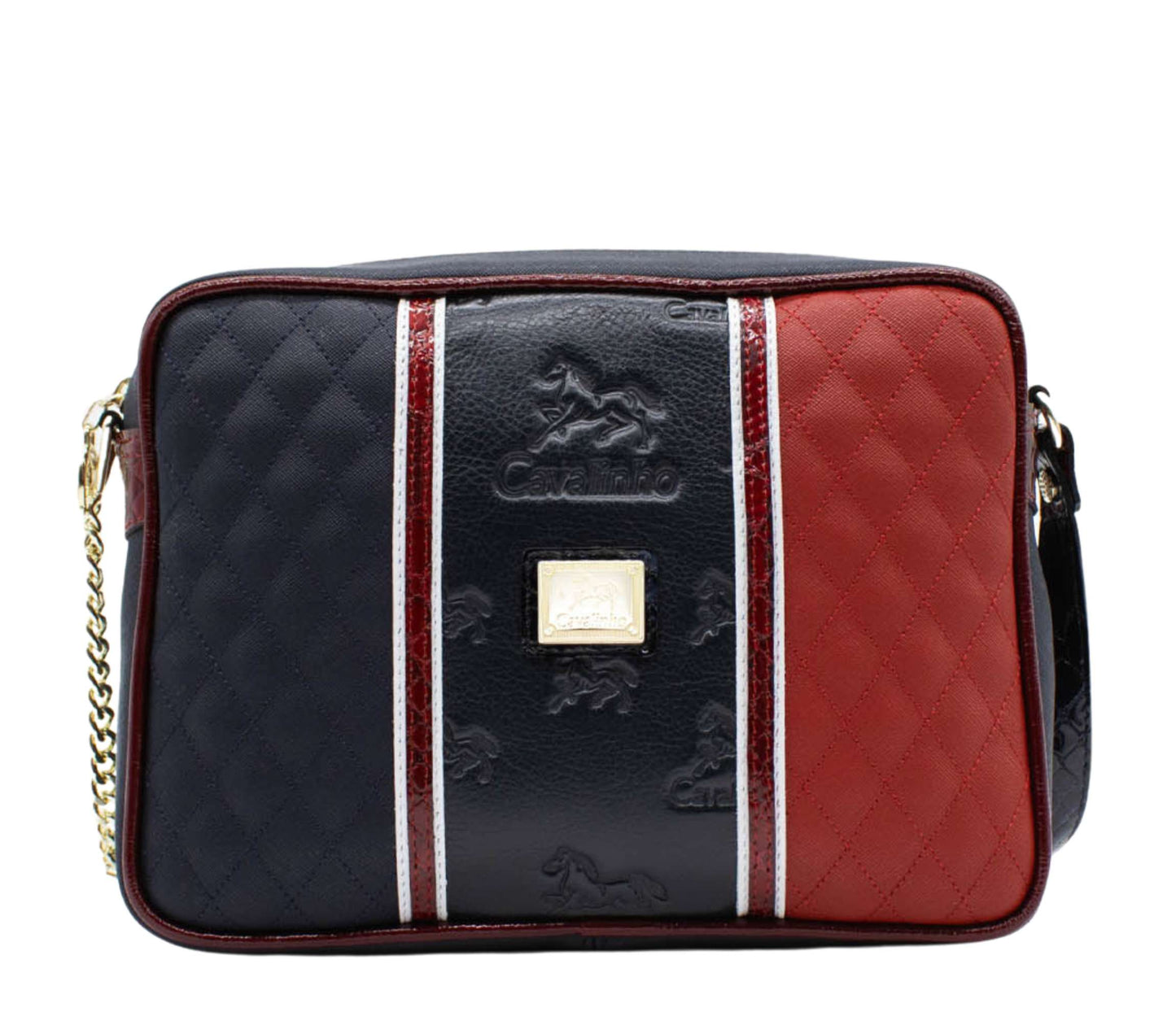 #color_ Navy White Red | Cavalinho Prestige Crossbody Bag - Navy White Red - 18450251.22