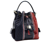 #color_ Navy White Red | Cavalinho Prestige Bucket Bag - Navy White Red - 18450360.22_2