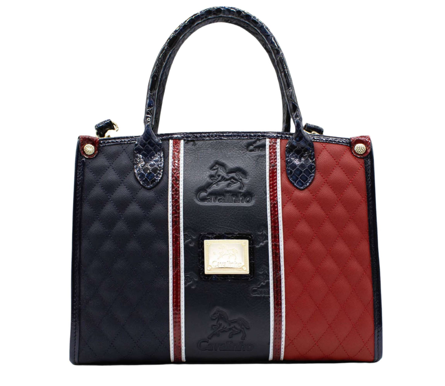 #color_ Navy White Red | Cavalinho Prestige Handbag - Navy White Red - 18450480.22
