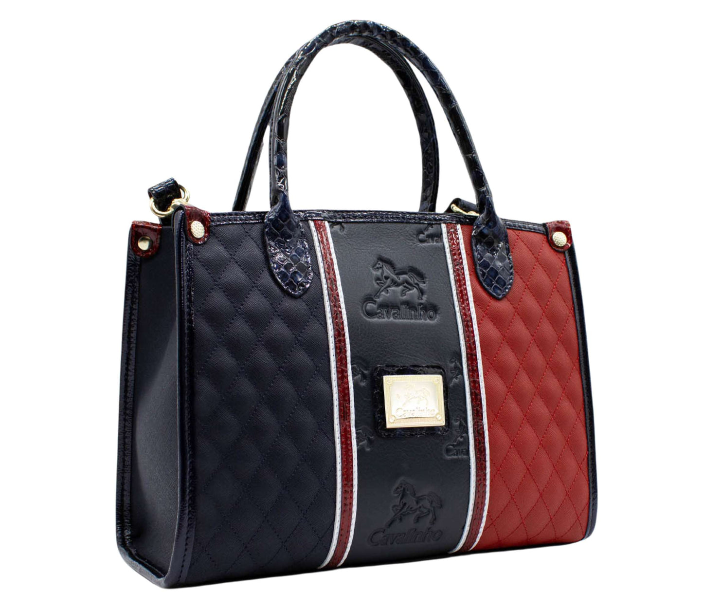 #color_ Navy White Red | Cavalinho Prestige Handbag - Navy White Red - 18450480.22_2