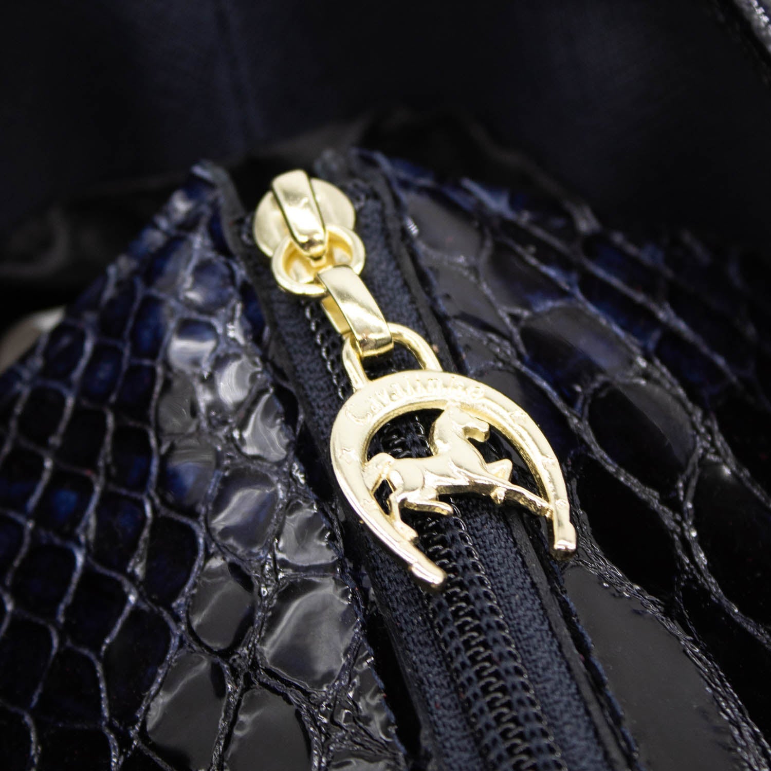 Cavalinho Prestige Shoulder Bag SKU 18450520 #color_Navy / White / Red