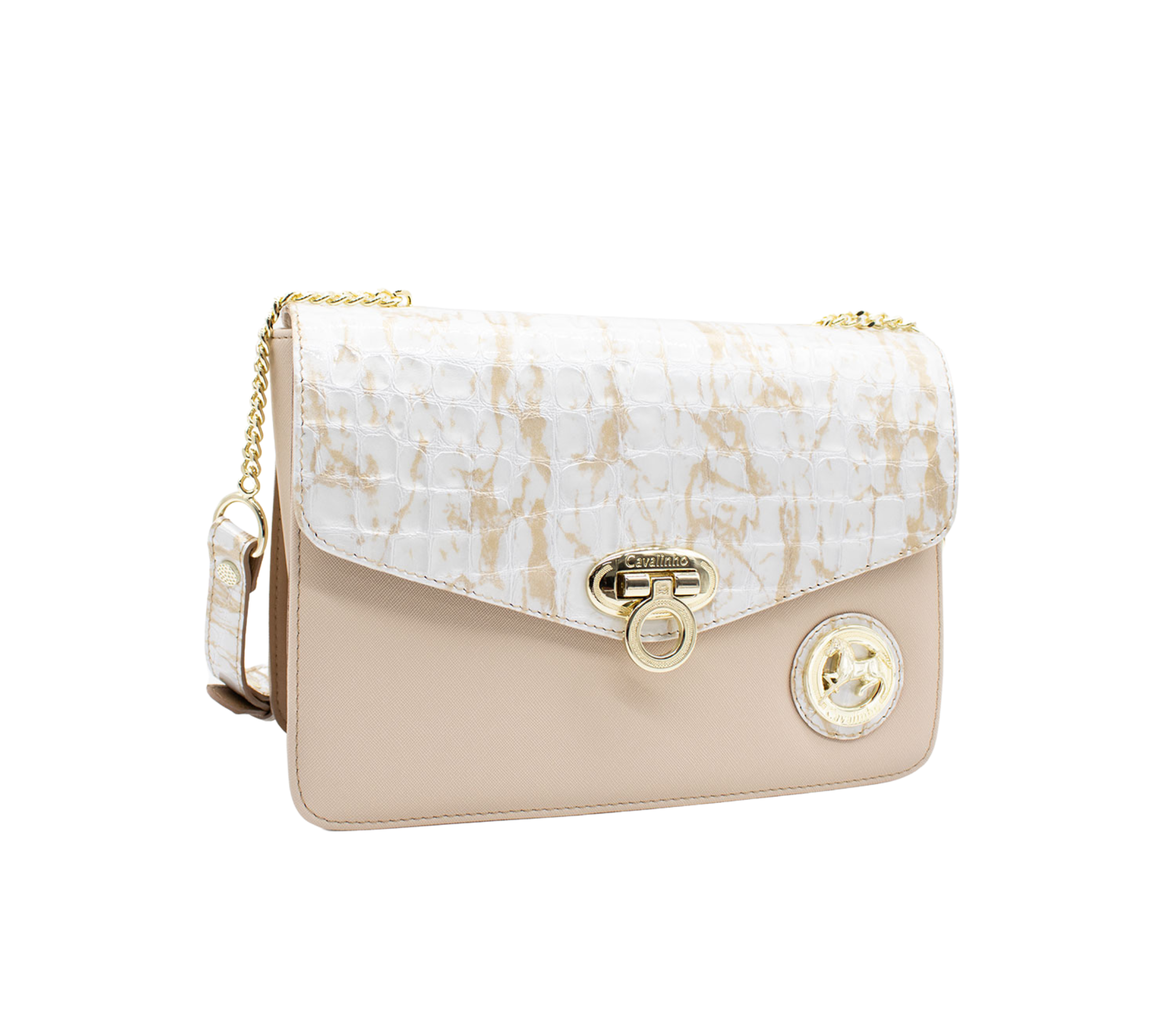 #color_ Beige | Cavalinho Mystic Shoulder Bag - Beige - 18460260.05_P02