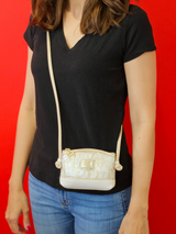 Cavalinho Mystic Mini Crossbody Bag SKU 18460274.31 #color_beige / white
