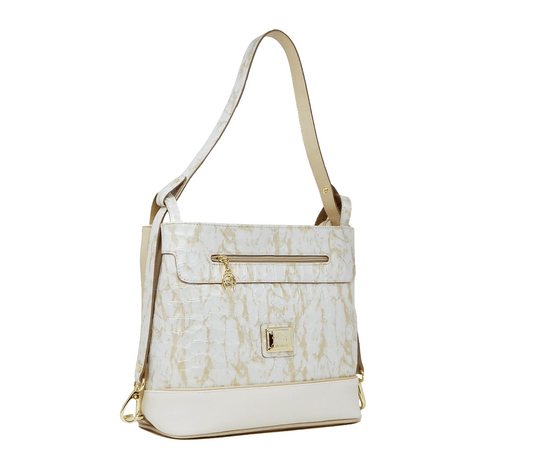 Cavalinho Mystic Shoulder Bag - Beige / White - 18460382.31_2