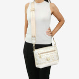 Cavalinho Mystic Crossbody Bag for Women SKU 18460401.31 #color_beige / white