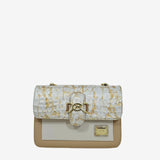 Cavalinho Mystic Shoulder Bag SKU 18460471.31 #color_beige / white