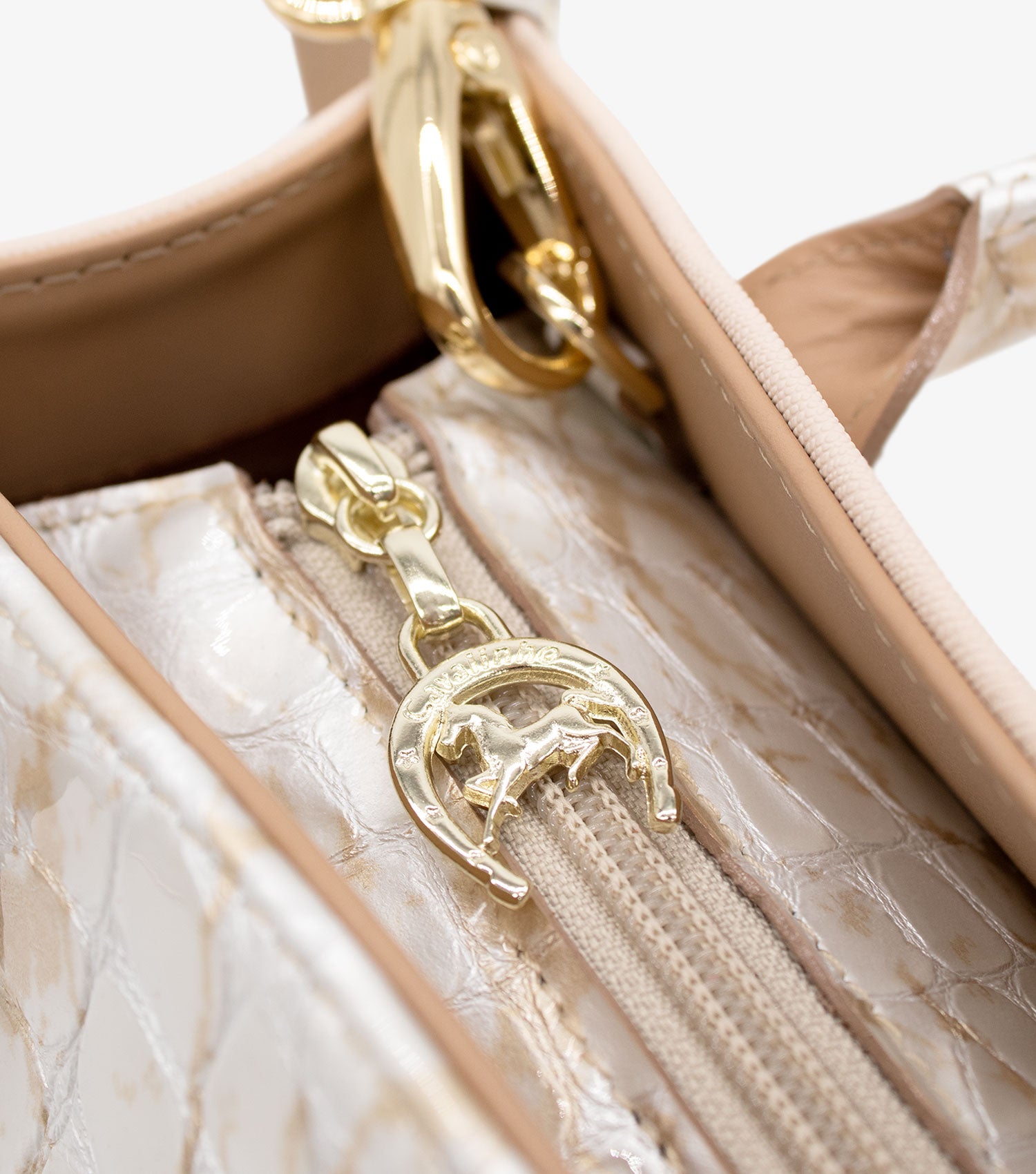 Cavalinho Mystic Handbag - Beige / White - 18460480.31_P06